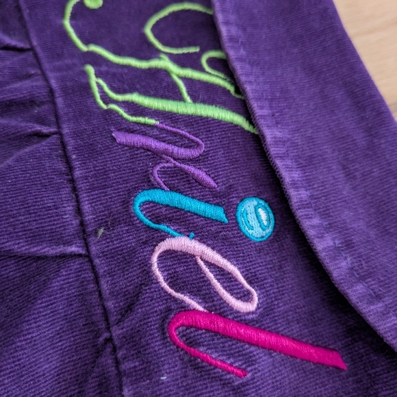 Rare Embroidered Y2K Disney Ariel Courdory Dress - Picture 5 of 6